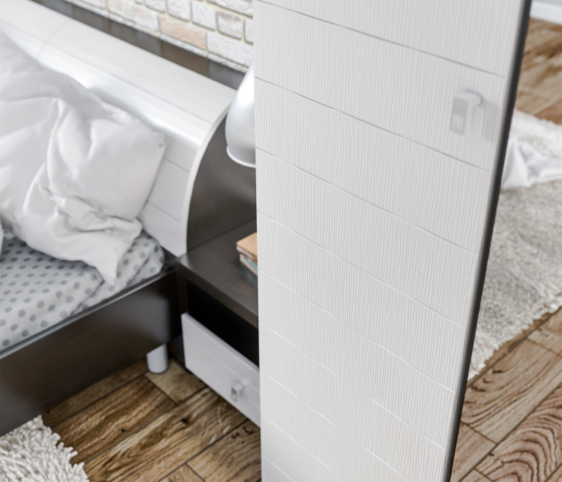 В спальню, Шкаф 4-х дверный Гретта СБ-207