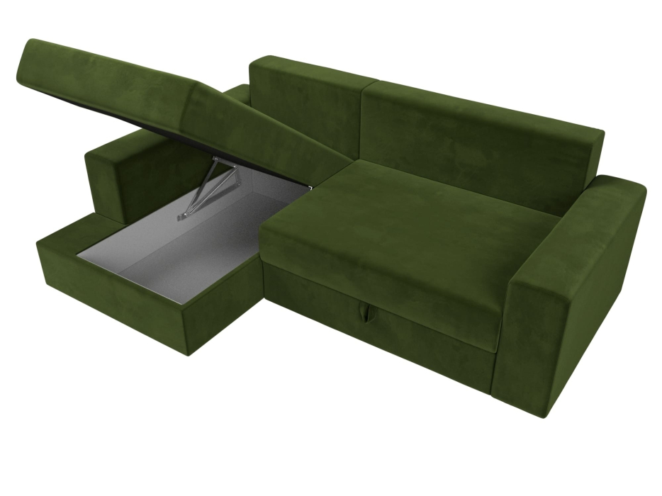 Диваны угловые, Диван угловой Мэдисон НПБ, микровельвет, левый угол