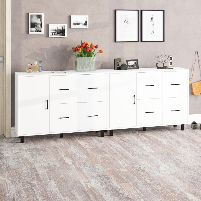 ТВ-тумбы, Два комода РВК 125-1204 с дверкой и 4-мя ящиками