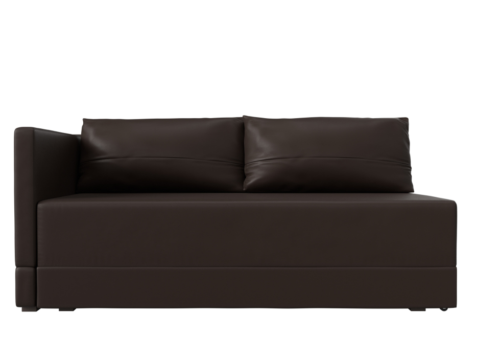 Кушетка диван, Кушетка Никас левая, экокожа