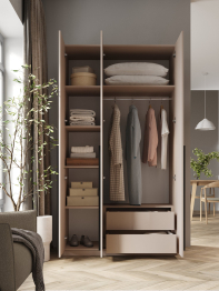 Шкаф распашной София 2200х1200х520 мм