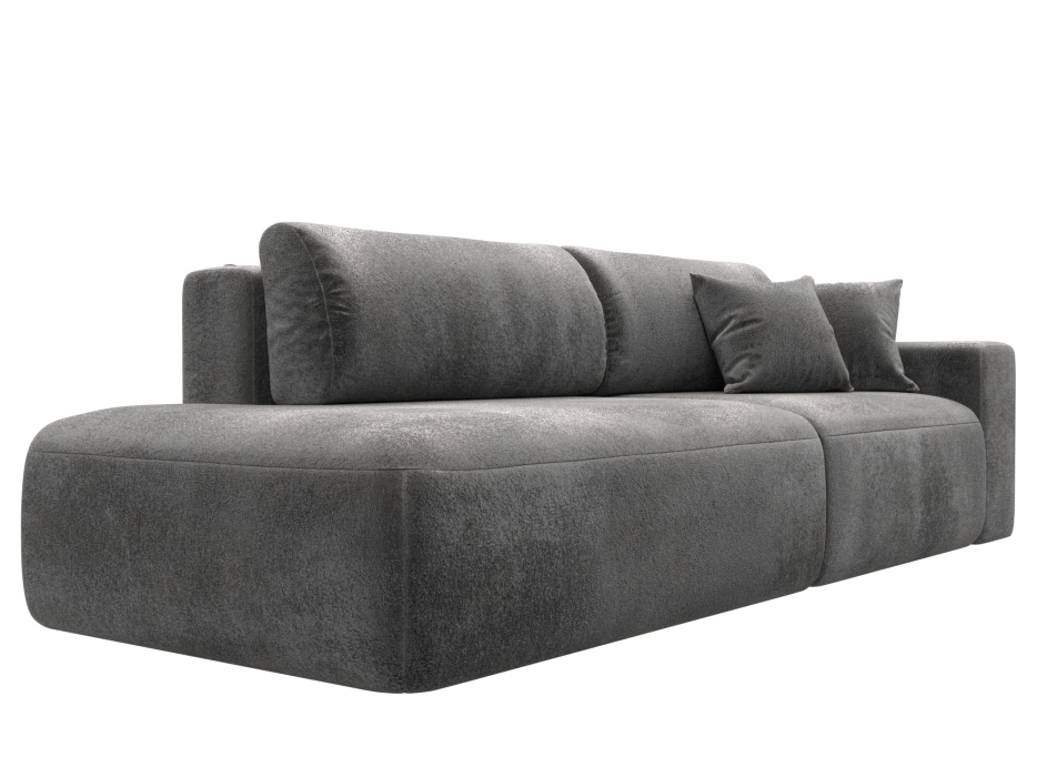 Диваны еврокнижки, Диван прямой Лига-036 НПБ Модерн подлокотник справа, велюр TOWER