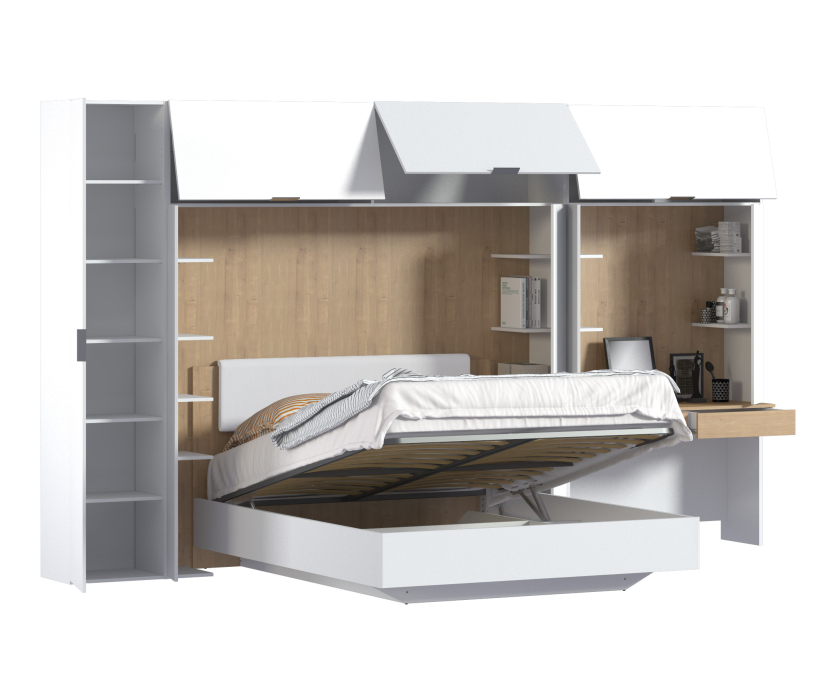 Кровати 200х200, Мальта Спальня кровать с подъемным механизмом