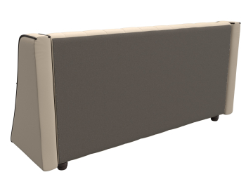 Кухонный прямой диван Лофт, экокожа