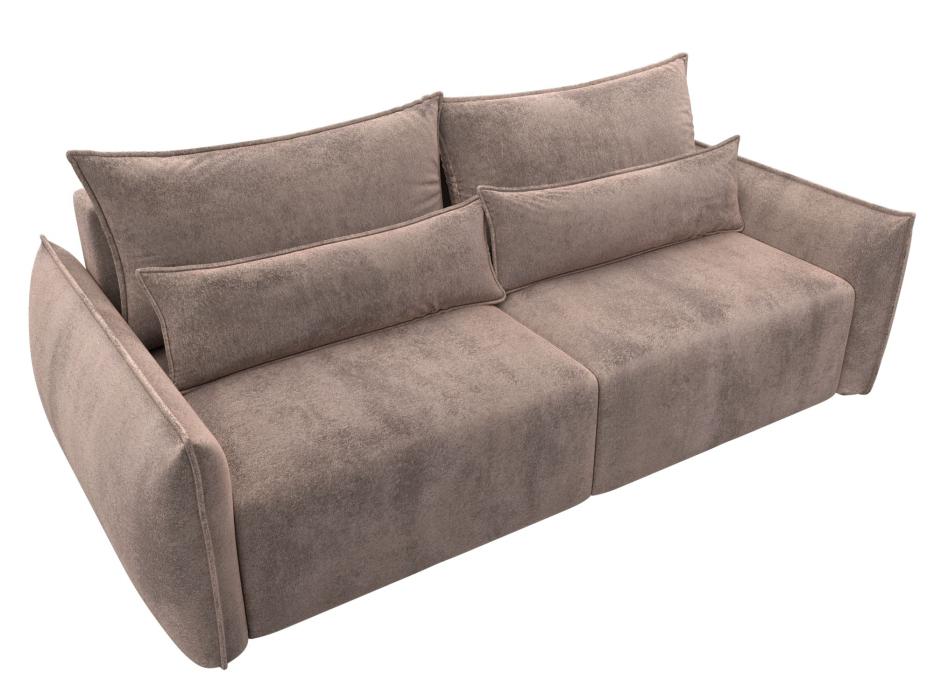 Диваны еврокнижки, Диван прямой Лига-051 НПБ, велюр TOWER