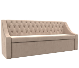 Диван прямой кухонный Мерлин, велюр