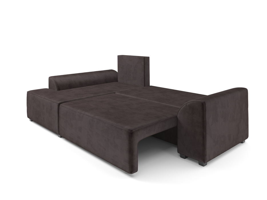 Диваны угловые в гостиную, Диван Каскад Левый угол (Бархат)