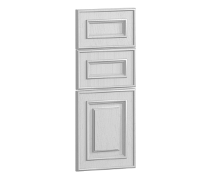 Фасад ящика Классика Н-30 Белый