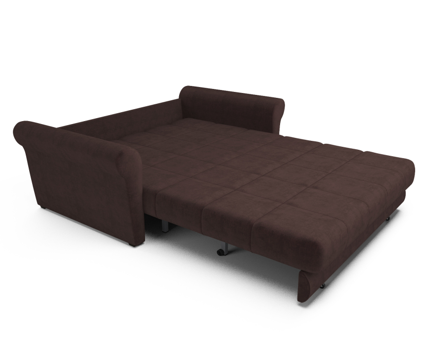 Диваны кровати со спальным местом, Прямой диван Грандия, велюр