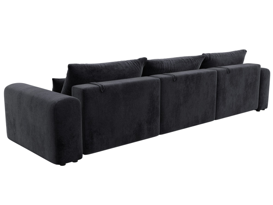 Диваны еврокнижки, Диван прямой Лига-056 НПБ Лонг, велюр TOWER