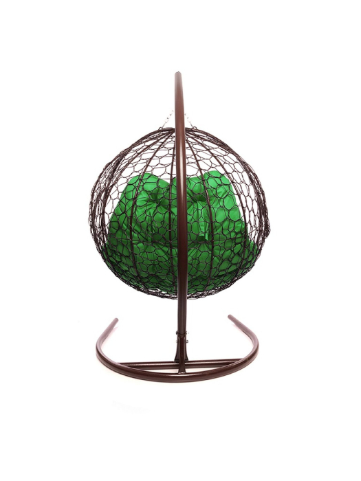 Подвесные кресла, Подвесное кресло ДЛЯ ДВОИХ с ротангом коричневое