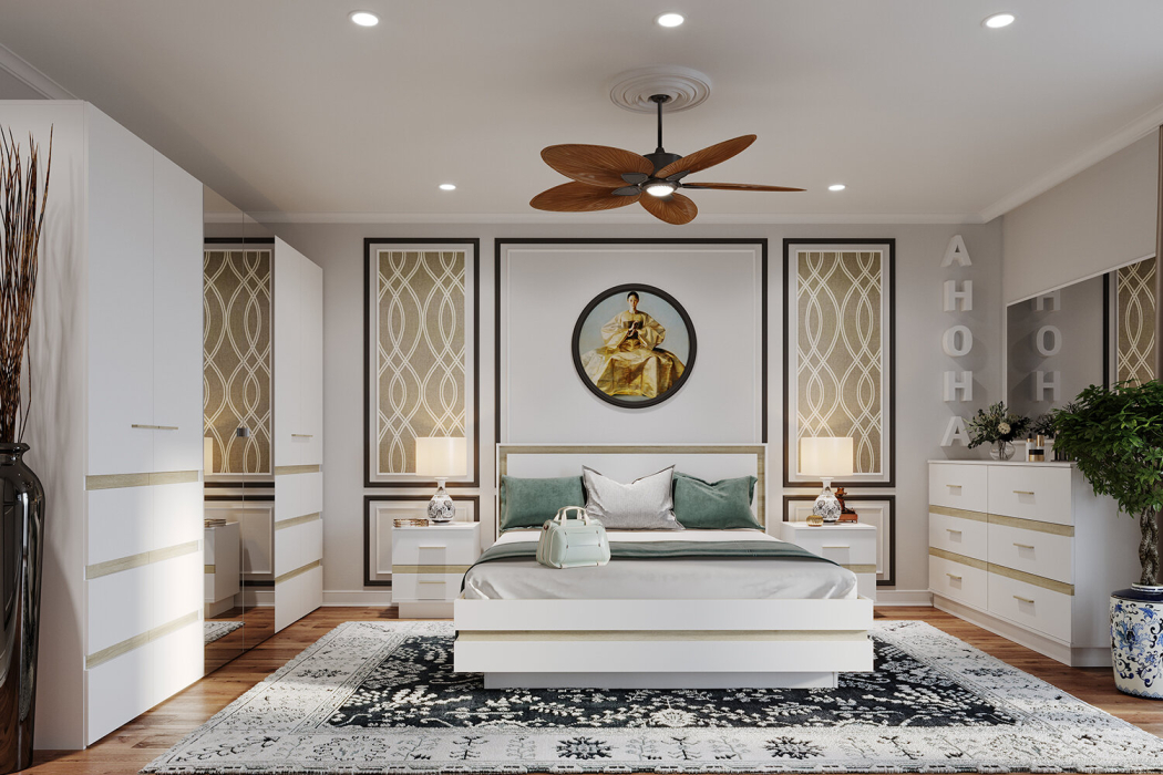 Шкафы распашные, Шкаф для одежды и белья Анона