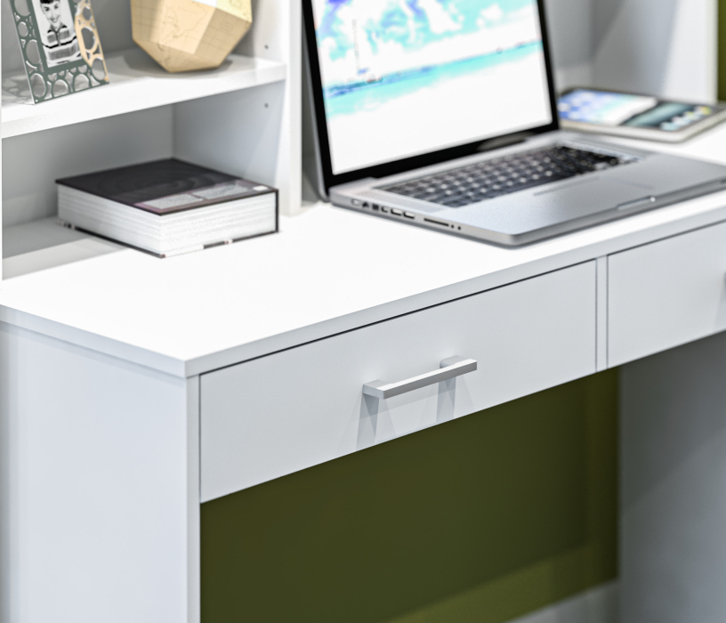 Прямые компьютерные столы, Стол Терра СБ-3213 Белый