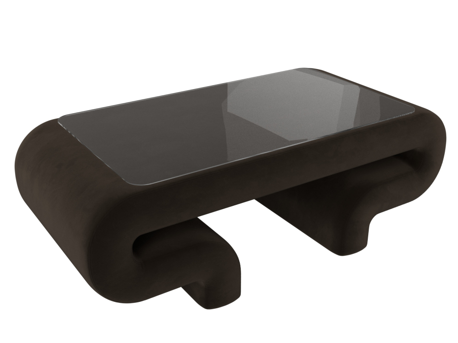 Журнальные столики, Стол Волна, микровельвет