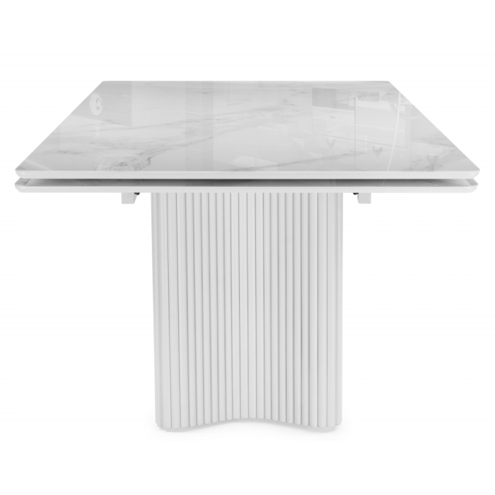 Обеденные столы, Стеклянный стол Мален new 240(320)x110