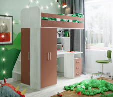 Кровати-чердаки, Кровать чердак Аракс 2000х800 Винтерберг