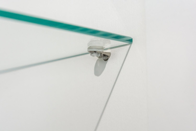 Шкаф - витрина Ливерпуль Белый