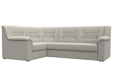 Диваны угловые в гостиную, Диван угловой Карелия левый угол, рогожка Амур