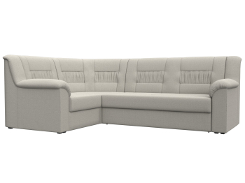 Диван угловой Карелия левый угол, рогожка Амур