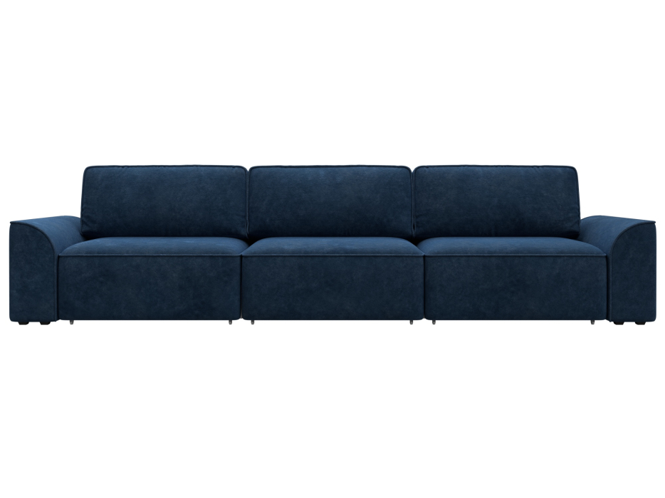 Диваны еврокнижки, Диван прямой Лига-048 НПБ Лонг, велюр BRUT