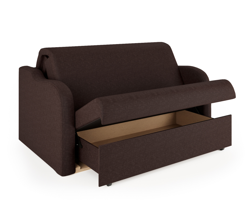 Диваны с ящиком для белья, Диван-кровать Коломбо 100, рогожка