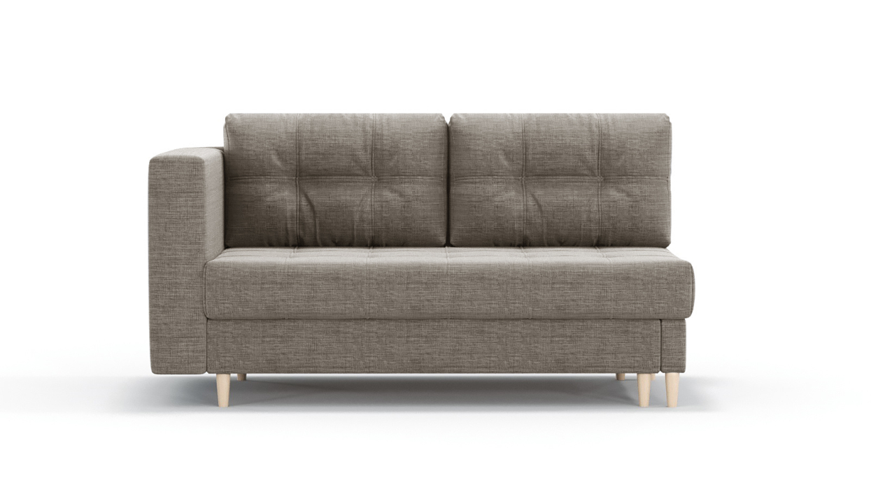 Кушетка диван, Кушетка Лея, рогожка Люкс