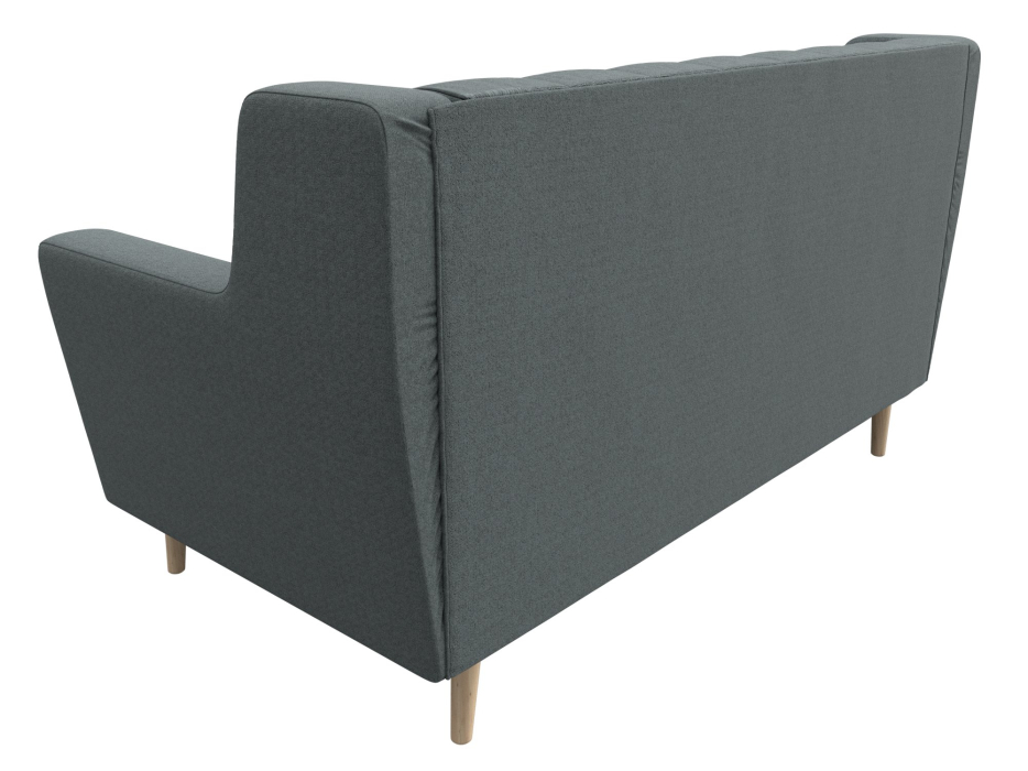 Диваны прямые кухонные, Диван кухонный прямой Брайтон 2 Люкс, рогожка Амур