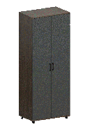 Шкафы двухстворчатые, Модульная система Грейс Шкаф ШК-5002  Гикори Джексон Темный