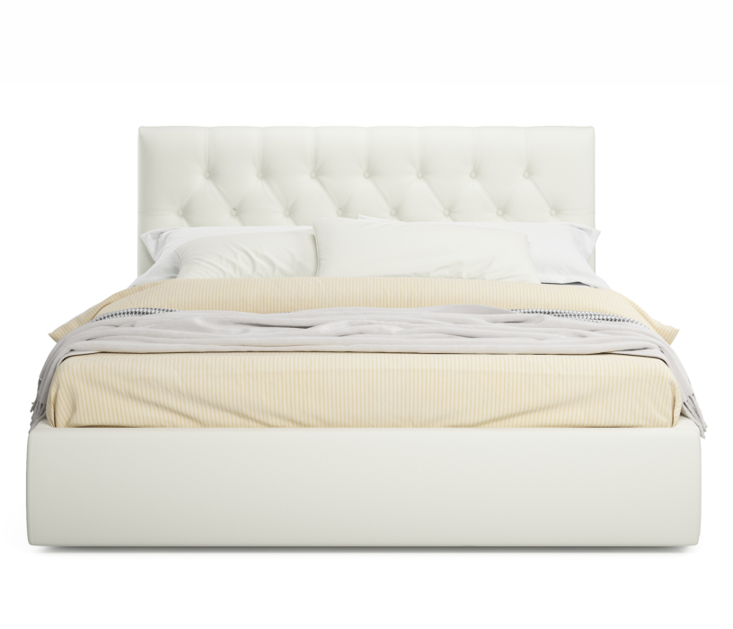 Мягкая кровать, Мягкая кровать с тумбами Verona 1600 подъемная