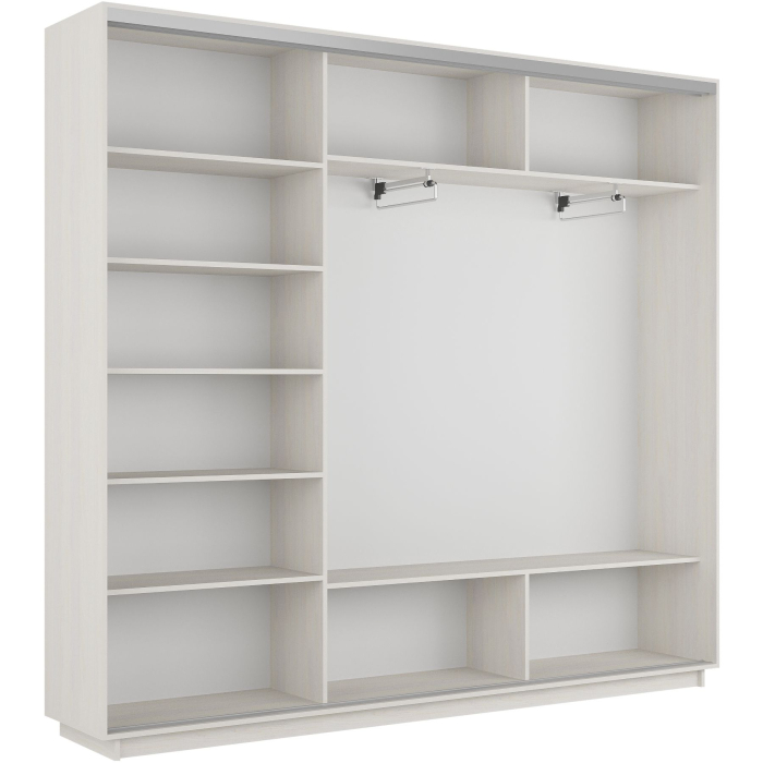 Шкафы-купе 3-х дверные, Шкаф-купе Экспресс Элемент трио 2400 x 2400 x 450