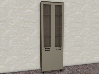 Модульная система Грейс Шкаф ШК-5035  Гикори Джексон Темный