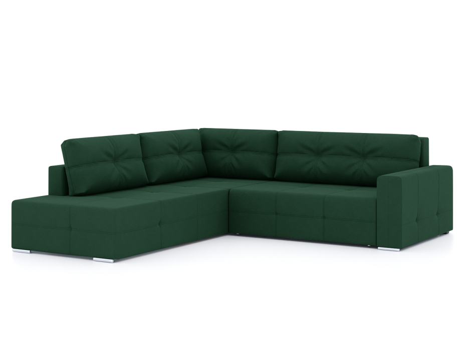 Диваны угловые в гостиную, Диван-кровать угловой Леос НПБ, велюр