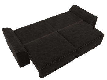 Диван прямой Лига-048 НПБ, велюр BRUT