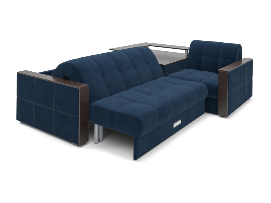 Диваны угловые в гостиную, Диван угловой Прага (Велюр)