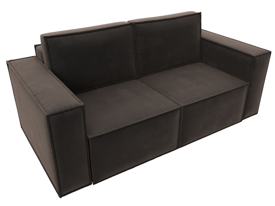 Диваны кровати со спальным местом, Диван прямой Куба мини, велюр