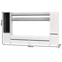 Сидней мебель в гостиную корпусная № 123