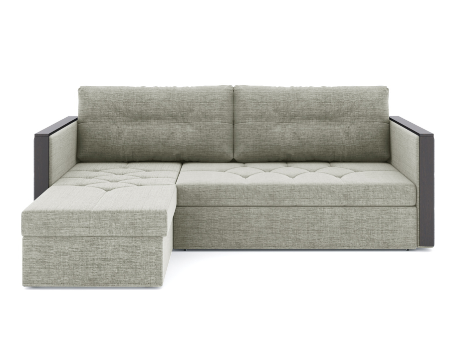 Диваны угловые в гостиную, Диван-кровать угловой Даймонд дельфин, рогожка Люкс