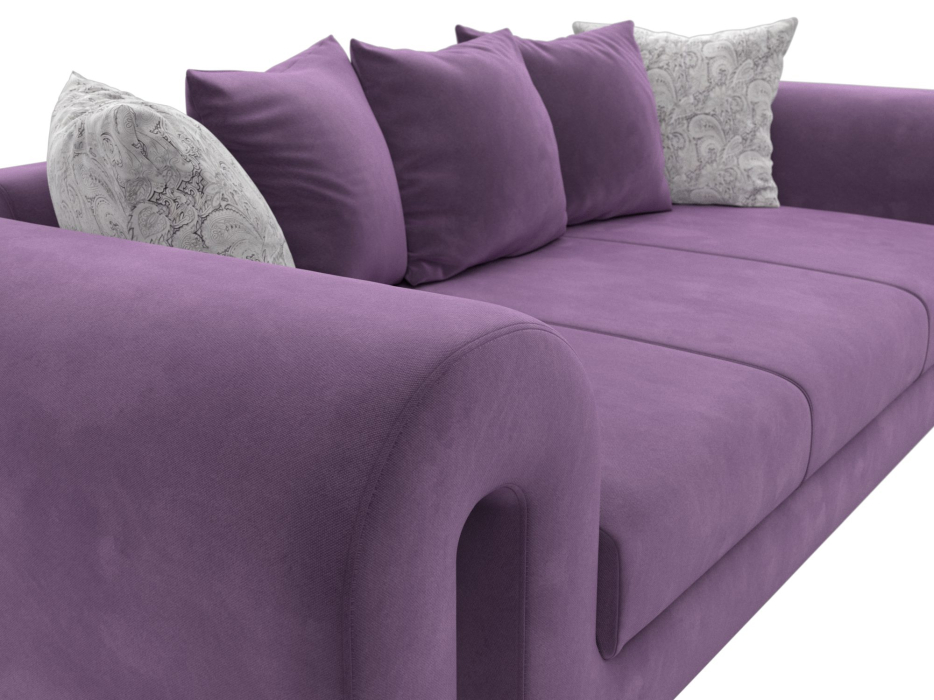 Диваны прямые кухонные, Диван прямой Волна, микровельвет