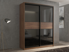 Шкафы-купе 2-х дверные, Шкаф-купе 2х дверный Кааппи 12 160х45