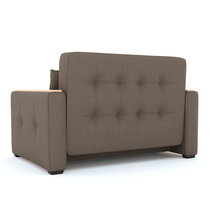 Диваны с ящиком для белья, Диван- кровать Этро Вуд, рогожка, 120