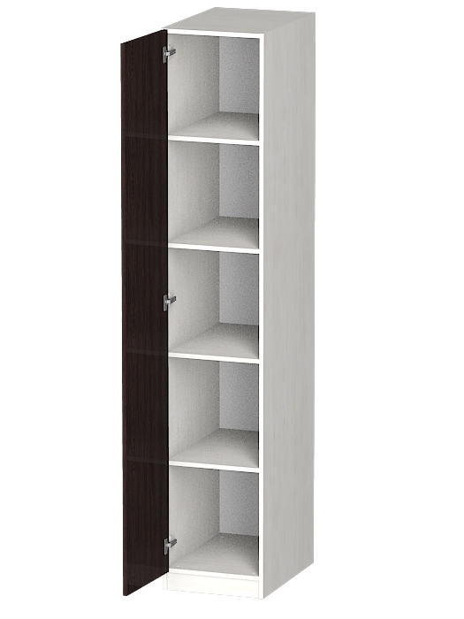 Для одежды, Распашной шкаф Лайф с полками 40*60*215 Северное дерево