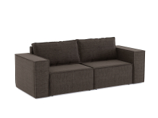 Диваны еврокнижки, Диван-кровать Лофт еврокнижка-трансформер, рогожка