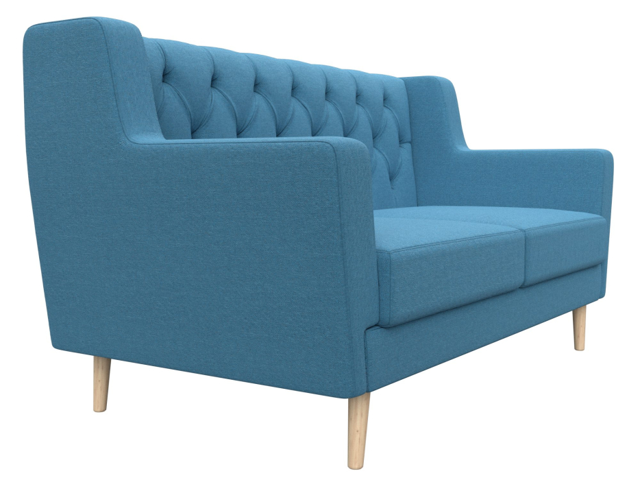 Диваны прямые кухонные, Диван кухонный прямой Брайтон 2 Люкс, рогожка Амур