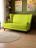 Дизайнерские диваны для гостиной, Диван прямой Вегас, велюр