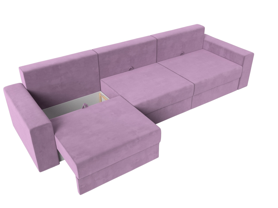 Офисные диваны, Диван прямой Майами Long, микровельвет