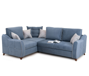 Угловой диван Френсис, Велюр Амиго