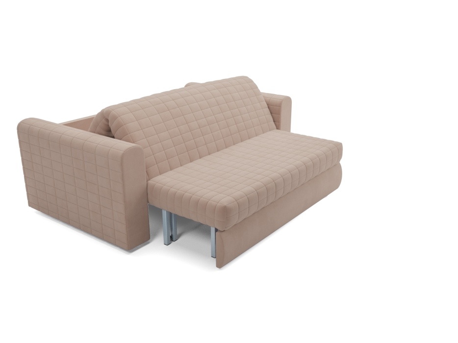 Диваны с ящиком для белья, Диван аккордеон Барон №5 НПБ 180х200 Велюр