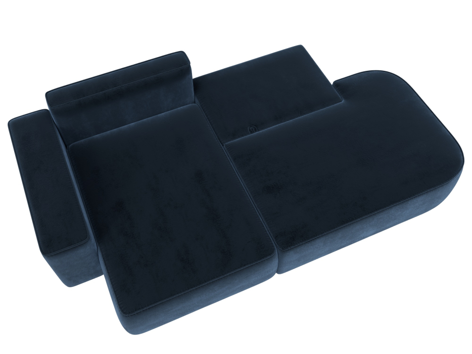 Диваны угловые в гостиную, Диван угловой Лига-065 угол левый, велюр TOWER