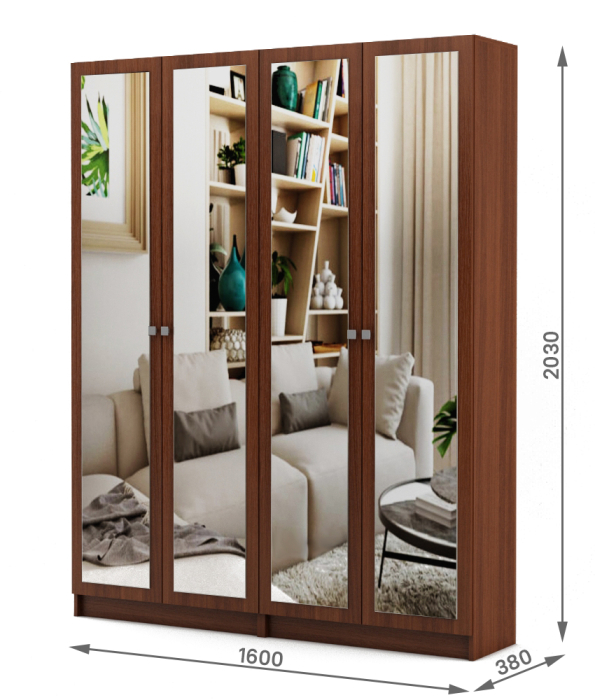 Шкафы распашные, Шкаф Бостон-16