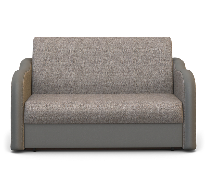 Диваны кровати со спальным местом, Диван-кровать Коломбо 160 экокожа/рогожка